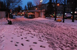 Город опять поплыл…