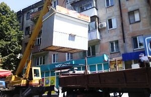 На месте демонтированных незаконных лотков появляются законные