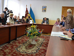 Городской голова Андрей Белоусов провел встречу с ветеранами