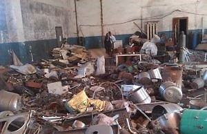 В Каменском закрыли несколько нелегальных пунктов приема металла
