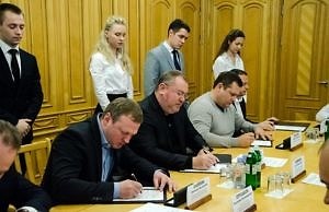 Мэры Каменского и Днепра подписали меморандум с «ДТЭК Днепрооблэнерго»