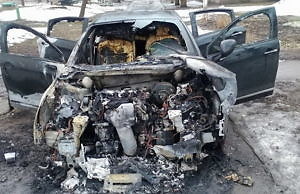 Поджог автомобиля Милославского — наркоманские разборки?