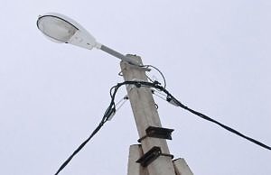 В Каменском продолжаются комплексные работы по восстановлению наружного освещения