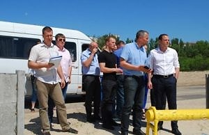 Мэр Каменского в очередной раз объехал с инспекцией все районы города