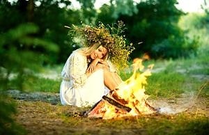 Праздник Ивана Купала в левобережном парке