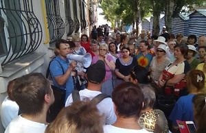 Состоялся митинг против незаконных действий «Горгаза»