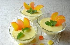 Ленивый лимонный поссет. Сладкоежки будут довольны!