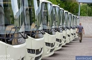 Новый транспорт выйдет на маршруты Каменского