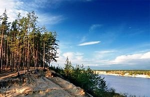 Голубые озера под Каменским заилены и начинают пересыхать