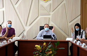 В Каменском состоялось заседание исполнительного комитета