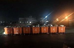 В Каменском начались проблемы с вывозом мусора