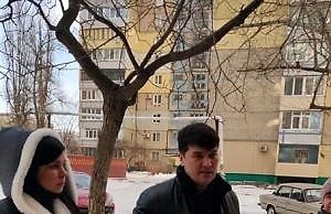 «Этой власти доверия нет». Жители левобережья обратились к Максиму Голосному и Елене Плахотник