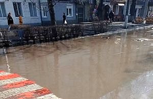 После зимы высыпалась плитка на «ноу хау» переходах