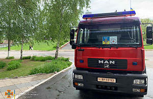 Спасатели Каменского района получили пожарный автомобиль из Нидерландов