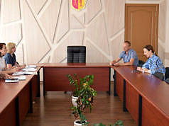 В Каменском горсовете обсудили общественные работы оборонного характера