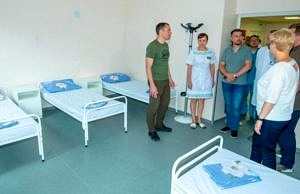 В больнице Каменского завершили ремонт трех отделений