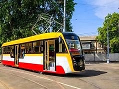 В Каменском трамвайный парк обновят на 90%