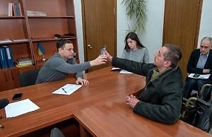 Мэр Каменского провел очередной прием граждан