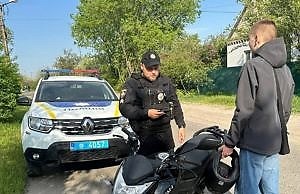 С 25 апреля полиция будет проверять водителей двухколесного транспорта